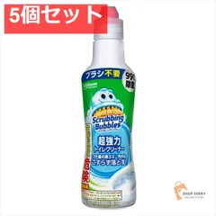 スクラビングバブル 強力トイレクリーナー 400G 5個セット まとめ売り
