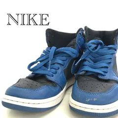 NIKE AIR JORDAN 1 RETRO HIGH OG 555088-404 ナイキ エア ジョーダン 1 レトロ ハイ OG US8.5 ブラック ブルー メンズ 靴