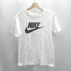 ◇ ⊂Φ NIKE ナイキ ロゴプリント 半袖 Tシャツ サイズM ホワイト メンズ E  【1503310000665】