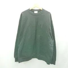 ◇ ⊇ Champion チャンピオン 裏起毛 長袖 トレーナー サイズXL ブラック レディース E  【1503060033746】