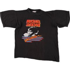 古着 MICHAEL JACKSON マイケルジャクソン バンドTシャツ バンT レディースM相当 ヴィンテージ/eaa566197