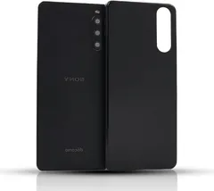 JACRON Sony Xperia 10 IV PDX-225 ケース ブラック IV用の保護ケース TPU 傷防止 軽量 柔軟 薄型 耐衝撃 携帯便利 全面保護 SO-52C | SOG07 スマホ マットブラック(OQW-HY-343)