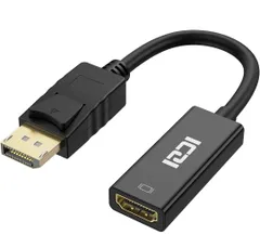 ★ICZI Displayport HDMI 変換アダプタ 【4K@60HZ 】Displayport HDMI 変換ケーブル DPからHDMIへ ディスプレイポート to HDMI 変換 オス-メス 音声対応 単方向伝送