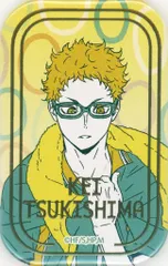 【中古】バッジ・ビンズ 月島蛍 「ハイキュー!! オフショット×カラー第二弾 スクエア缶バッジ」 セブンネット限定