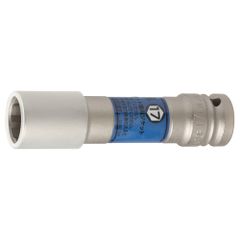 新品 差込角12.7mm(1/2) 4APQF-17LN ブルー プロテクター付クイックフィット薄型ロングホイルナットソケット 二面幅17mm トネ(TONE)