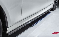 【FUTURE  DESIGN 正規品】BMW 5シリーズ F10 セダン F11ツーリング M5 Mスポーツ用 サイドスカート 本物Drycarbon ドライカーボン エアロ カスタム