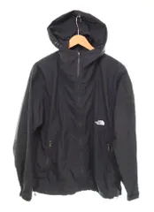 ノースフェース THE NORTH FACE  COMPACT JACKETコンパクトジャケット ウインドブレーカー マウンテンパーカー アウトドア キャンプ  NP72230 ジャケット ブラック Lサイズ 103MT-3066