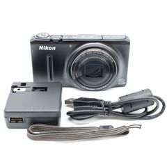 ≪美品≫ Nikon COOLPIX S9500 ボディ ブラック #20250529-1882