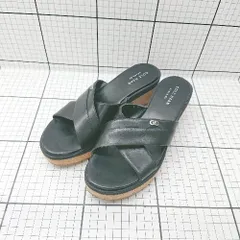 ◇ ⊂ コール ハーン ワンポイント エスパドリーユサンダルシューズ サイズ68 ブラック系 レディース E  【1508260028844】のサムネイル