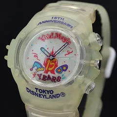 値下★Dinsey★非売品腕時計／ディズニーランド15周年★未使用★ 2025年最新】ディズニーランド 15周年 腕時計の人気アイテム