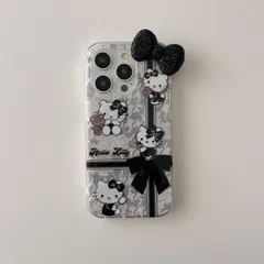 hellokitty iphoneケース ハローキティ リボン付き スマホケース iphone15proケース phone14ケース iPhone13promaxケース xzjhzjr#