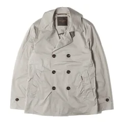 【美品】MOORER ムーレー コート グレージュ サイズ:48 | ストレッチ コットンナイロン 6B コート (SCAP AQUA-SAF) | アウター ジャケット 上着【メンズ】【中古】のサムネイル