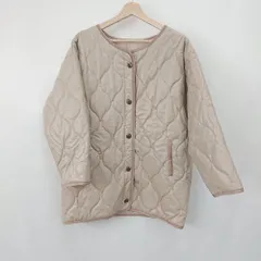 ■ OLIVEdesOLIVE オリーブデオリーブ キルティング ポリエステル素材 長袖 ブルゾン サイズF ブラウン系 レディース E 【1310300040385】