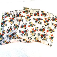 【美品】Pierre-Louis Mascia　ピエールルイマシア　ストール　スカーフ　100％SOIE SILK SETA 　オレンジ　白