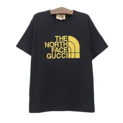 極美品　GUCCI×THE NORTH FACE　ピンク　半袖　Tシャツ　M 極美品GUCCI×THE NORTH FACEピンク半袖TシャツM