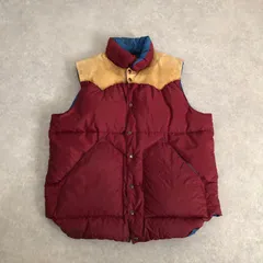 希少/70s ヴィンテージ/Rocky Mountain/ダウンベスト/42 606fa21bbfd2e3e163e87e45571b89