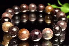 【１点物】癒やしの石◇ブラウン スギライト(杉石)　11mm　ブレスレット パワーストーン 天然石 _MA8726