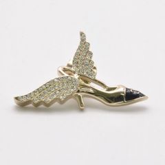 CHANEL シャネル ハイヒール ピンブローチ  アクセサリー   GP 【ほぼ新品】
