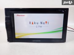 【保証付】carrozzeria カロッツェリア メモリーナビ カーナビ AVIC-MRZ66 CD DVD 地図データ 2013年 第2版 ワンセグ Bluetooth 棚