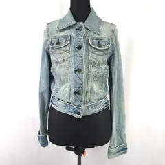 Abercrombie & Fitch/アバクロ★ デニムジャケット【レディースS/ショート丈】アウター/ブルゾン/Jacket/Jumper◆BJ090-e