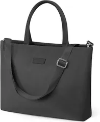 [TRMF] ビジネスバッグ メンズ 就活バッグ リクルートバッグ 15.4インチpc対応 衝撃吸収 トートバッグ 大容量 ハンドバッグ A4 ショルダー 2way 肩掛け 軽い おしゃれ 大容量 撥水 薄型 出張 仕事 通勤 ブラック