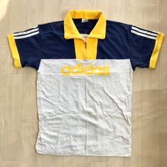 adidas デサント ハーフジップTシャツ アディダス 古着 スポーツ