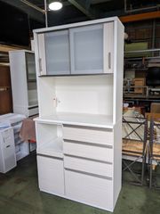 ニトリ　キッチンボード(ポスティア100KB WH)