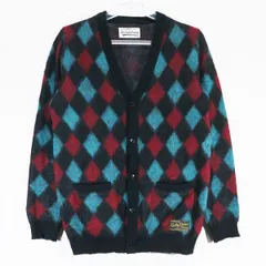 【美品】WACKO MARIA ワコマリア　モヘアカーディガン　11AW MOHAIR CARDIGAN #WHITE [23SS-WMK-KN06] _ WACKO MARIA