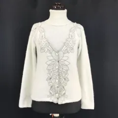 49 AV.junko shimada★2点セット/アンサンブル/タートルネックセーター&カーディガン【Womens size -M/38/ミント/light green】◆BH16<sale>