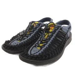 キーン KEEN 美品 ユニーク YEAR OF THE DRAGON サンダル 1028865 青 黒 ブルー ブラック 29.0cm 靴