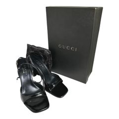 GUCCI グッチ ミュール ヒールサンダル - メルカリ