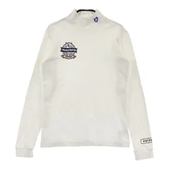 サイズ：0 PEARLY GATES パーリーゲイツ  ハイネック 長袖Tシャツ  ホワイト系 [240101484906] ゴルフウェア レディース ストスト