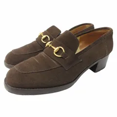 GUCCI グッチ スエード ホースビット ローファー  37 24cm GUCCI/グッチ SIZE 7【ホースビットローファー/スエード