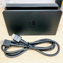 Nintendo Switch ドック 有機EL 有機el モデル 純正 ケーブル ニンテンドー スイッチ ブラック 黒
