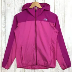 【Women's M ピンク系】 The North Face ( ザ・ノースフェイス ) ノベルティ スワローテイル ベント フーディ Novelty Swallowtail Vent Hoodie ウィンドシェル ジャケット NPW2166