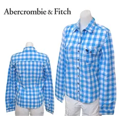 アバクロンビー&フィッチ　長袖シャツ（Blue/M）