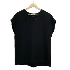 未使用に近い✨セオリーリュクス　ノースリーブ コットンニット　38 SHAY 22ss 美品 Theory luxe 麻混 リネン ノースリーブ ニット 茶 38