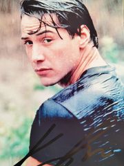 セール中…キアヌリーブス直筆サイン入り2Lサイズ写真… Keanu Reeves キアヌ・リーブス直筆サイン入り2Lサイズ写真…Keanu Reeves
