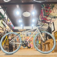 【新品】FUN 26インチ マットホワイト ピストバイク 自転車 身長140cmから