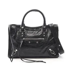 バレンシアガ　ジャイアント　ミニシティ　NANO ブラック　金具ゴールド BALENCIAGA - バレンシアガ ジャイアント ブラック ゴールドの