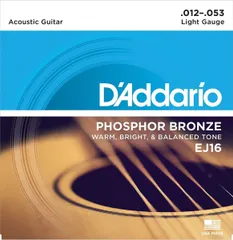 ダダリオ アコースティックギター弦 .012-.053 EJ16