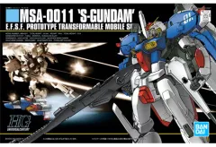 【中古】プラモデル 1/144 HGUC MSA-0011 Sガンダム 「ガンダム・センチネル」 [5063534]のサムネイル
