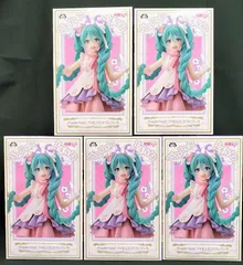 プライズ 初音ミク Wonderlandフィギュア ラプンツェル 5個セット 美少女フィギュア まとめ