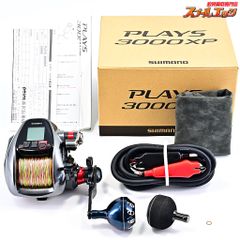 ★☆【シマノ】 18プレイズ 3000XP 使用距離14km 使用28時間 ゴメクサス45mmカスタムハンドルノブ装着 SHIMANO PLAYS★☆m40010