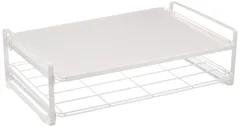 【数量限定】ホワイト TR-W 幅41.3×奥行26.5×高さ12.3 トースターラック キッチン棚 Belcaのサムネイル