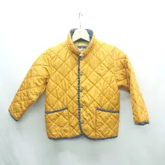 ◇ ⊇ SHIPS シップス キッズ 子供服 長袖 キルティングジャケット サイズ110 オレンジ 男の子 E  【1502030032543】