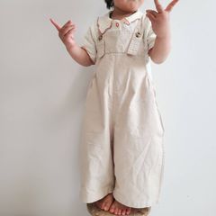 海外子供服  size100サロペットパンツ オールインワン