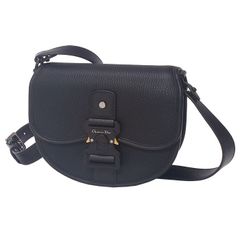 クリスチャン・ディオール Christian Dior ギャロップ Gallop バッグ ミニ ショルダーバッグ 1ADPO033LAC_H00N ブラック トリヨンレザー