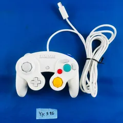 ◇YK396 GC ゲームキューブ コントローラ 単品 白 ニンテンドー 任天堂 Nintendo