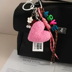 キーホルダー チャーム セット 大人可愛い バッグチャーム ストラップ フルーツ ハート モチーフ おしゃれ 雑貨 プレゼント ギフト レディース